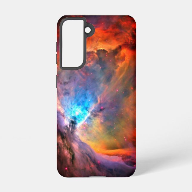 Funda Para Samsung Galaxy Orion Nebula Space Galaxia de alto contraste (Reverso )