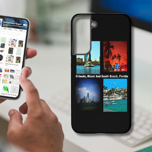 Funda Para Samsung Galaxy S22+ Orlando, Miami, South Beach Collage