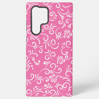 Funda Para Samsung Galaxy S22 Ultra Ornamental rosa bonito y lindo