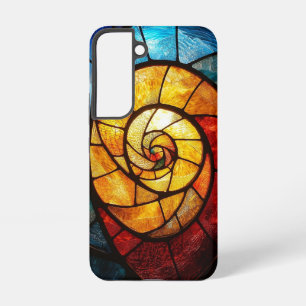 Funda Para Samsung Galaxy S22 Oro espiral