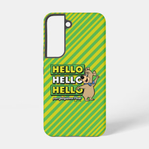 Funda Para Samsung Galaxy S22 Oso Boo-Boo Hola Hola Hola Desde Jellystone