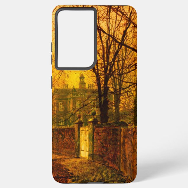 Funda Para Samsung Galaxy Otoño Dorado John Atkinson Grimshaw (Reverso )