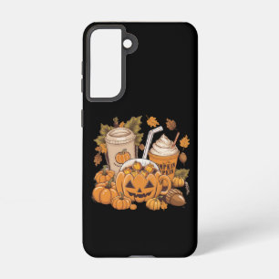 Funda Para Samsung Galaxy S21 Otoño Familia Halloween Día de Acción de Gracias L