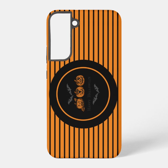 Funda Para Samsung Galaxy Otoño/Halloween/calabaza (Reverso )