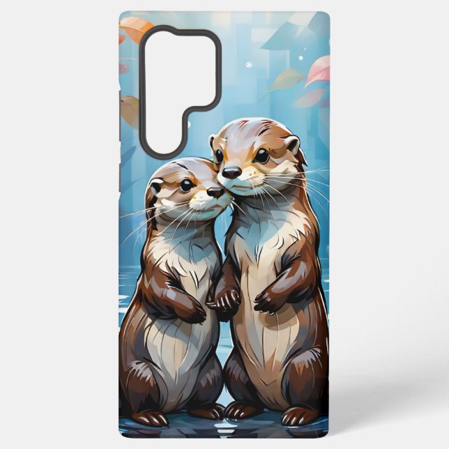 Funda Para Samsung Galaxy Otters (Reverso )