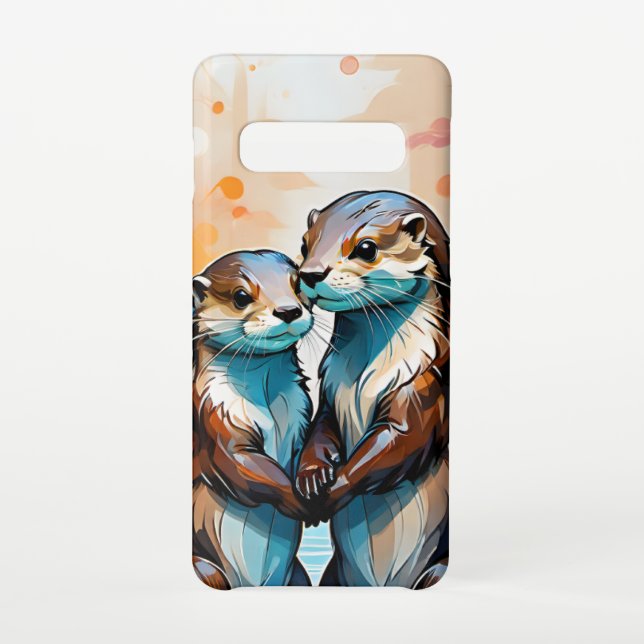 Funda Para Samsung Galaxy Otters (Reverso)