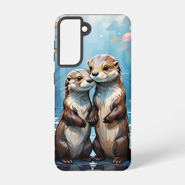 Funda Para Samsung Galaxy Otters (Reverso )