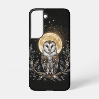 Funda Para Samsung Galaxy S22 Owl Mystical Magtical Bonito Moon Phone