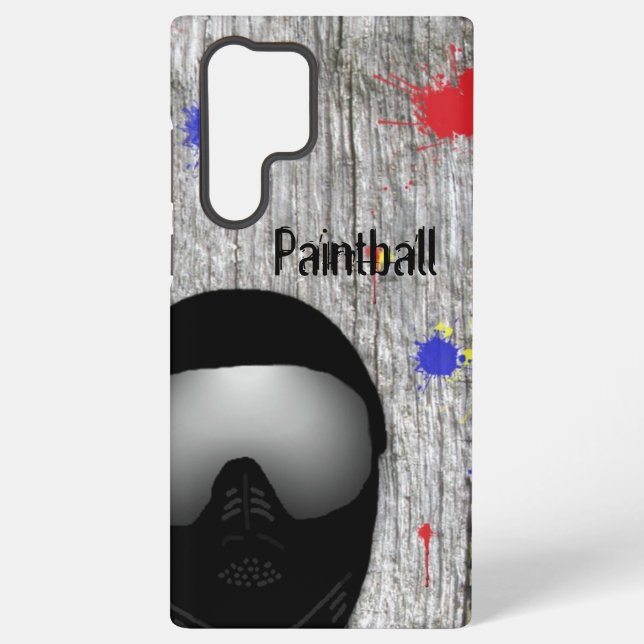 Funda Para Samsung Galaxy Paintball (Reverso )