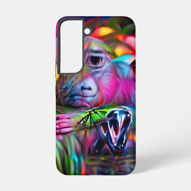 Funda Para Samsung Galaxy Paisaje de ensueño vivo: Agrizoofobia (Reverso )