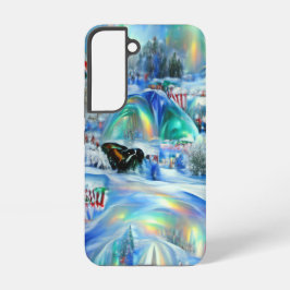 Funda Para Samsung Galaxy S22 Paisaje invernal