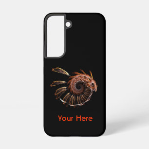 Funda Para Samsung Galaxy S22 Pájaro de fuego fractal