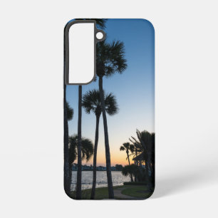 Funda Para Samsung Galaxy S22 Palm Trees Sunrise Destin Florida Samsung Funda