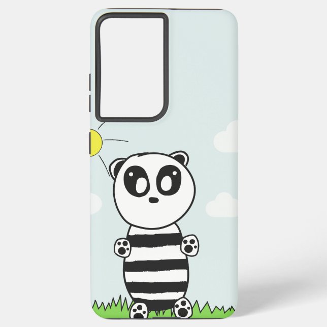 Funda Para Samsung Galaxy Panda Kids (Reverso )