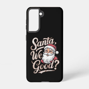 Funda Para Samsung Galaxy S21 ¿Papá Noel? Navidades infantiles navideños diverti
