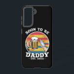 Funda Para Samsung Galaxy S21 Papá Pronto 2025 Primer Papi Retro 2025<br><div class="desc">Papá Noel 2025 Es La Primera Vez Que Papá Nuevo 2025 Retro</div>