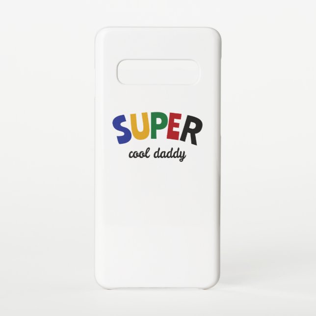 Funda Para Samsung Galaxy Papá superfresco (Reverso)