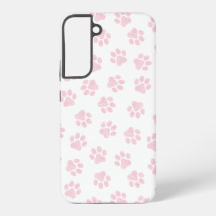 Funda Para Samsung Galaxy S22+ Papas de perro, garras de perro, garras rosadas de