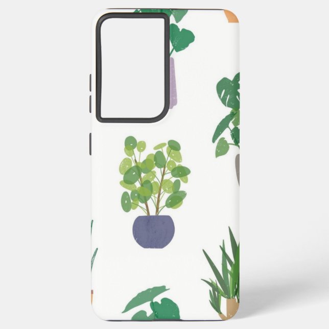 Funda Para Samsung Galaxy Para los amantes de las plantas (Reverso )