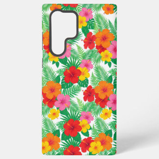 Funda Para Samsung Galaxy S22 Ultra Paraíso de Hibisco Tropical | Floral Vibrante de V