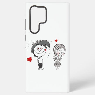 Funda Para Samsung Galaxy S22 Ultra Pareja Personalizado divertida