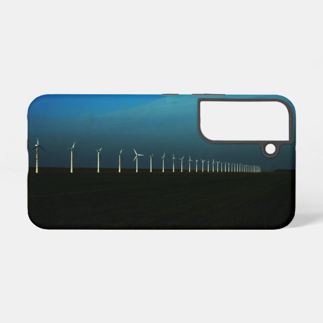Funda Para Samsung Galaxy Parque eólico sgm (Reverso Horizontal)