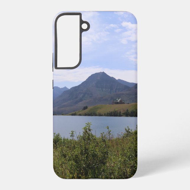 Funda Para Samsung Galaxy Parque nacional Lago Waterton (Reverso )
