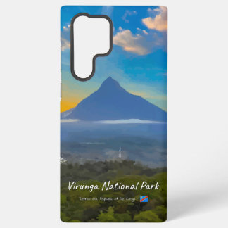 Funda Para Samsung Galaxy S22 Ultra Parque Nacional Virunga, RD Congo - Volcán