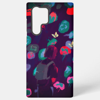 Funda Para Samsung Galaxy S22 Ultra Paseo Soñador Nocturno – Arte Abstracto