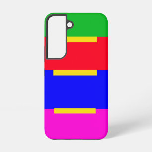 Funda Para Samsung Galaxy S22 Pasos amarillos coloridos S22