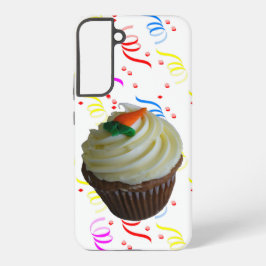Funda Para Samsung Galaxy S22+ Pastel de tarta de zanahoria y repostería