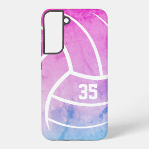 Funda Para Samsung Galaxy S22+ pasteles de voleibol mínimo