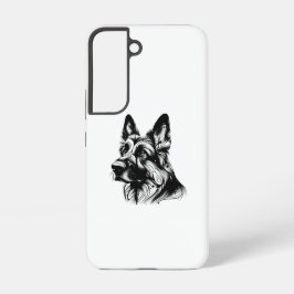 Funda Para Samsung Galaxy S22 Pastor Alemán - Amantes del Perro