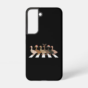 Funda Para Samsung Galaxy S22 Patos de Navidad Animales Divertidos Regalo para A