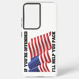 Funda Para Samsung Galaxy S21+ Patriota estadounidense