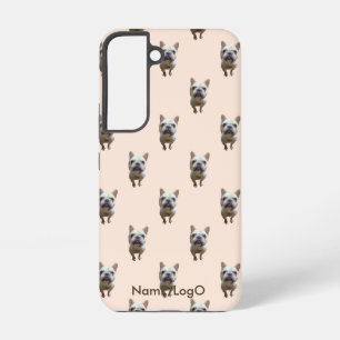 Funda Para Samsung Galaxy S22 patrón_1_bulldog_francés_1