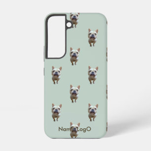 Funda Para Samsung Galaxy S22 patrón_2_bulldog_francés_2