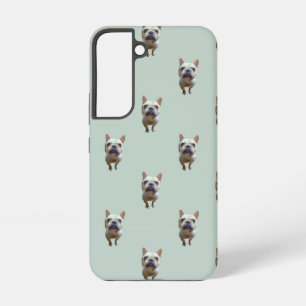Funda Para Samsung Galaxy S22 patrón_2_bulldog_francés_2