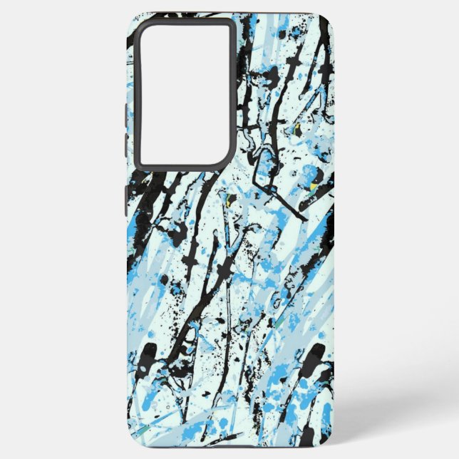 Funda Para Samsung Galaxy Patrón abstracto (Reverso )