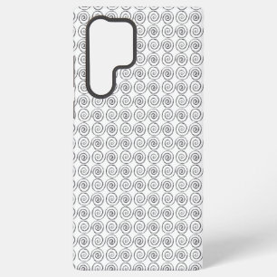 Funda Para Samsung Galaxy S22 Ultra Patrón celta de doble espiral