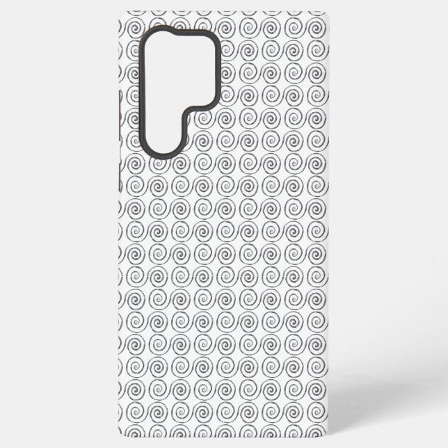 Funda Para Samsung Galaxy Patrón celta de doble espiral (Reverso )