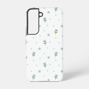 Funda Para Samsung Galaxy S22 Patrón continuo de flores en acuarela