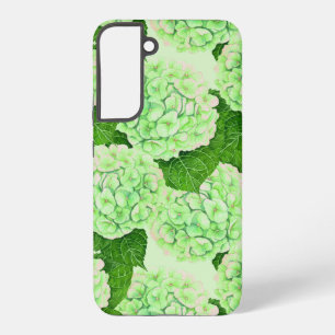 Funda Para Samsung Galaxy S22+ Patrón de acuarela de Hydrangea