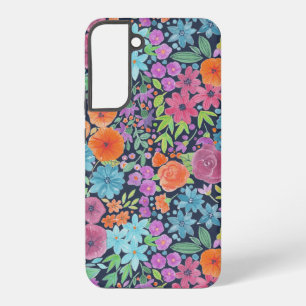 Funda Para Samsung Galaxy S22+ Patrón de acuarela floral