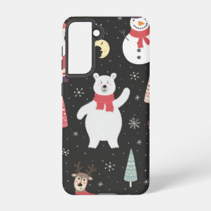 Funda Para Samsung Galaxy S21 Patrón de año nuevo