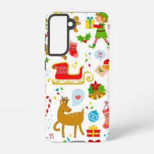 Funda Para Samsung Galaxy S21 Patrón de año nuevo