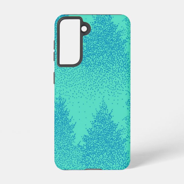 Funda Para Samsung Galaxy patrón de árbol de Navidad (Reverso )