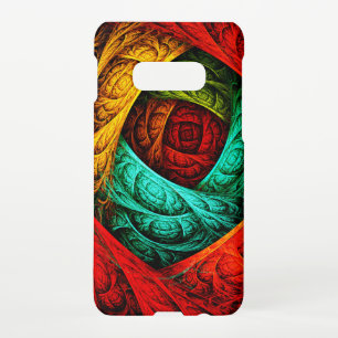 Funda Para Samsung Galaxy S10E Patrón de arte colorido artístico moderno abstract