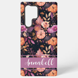 Funda Para Samsung Galaxy S22 Ultra Patrón de Calabaza Personalizado