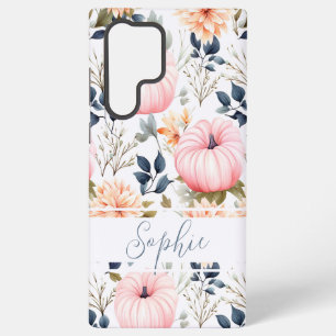 Funda Para Samsung Galaxy S22 Ultra Patrón de Calabaza Personalizado